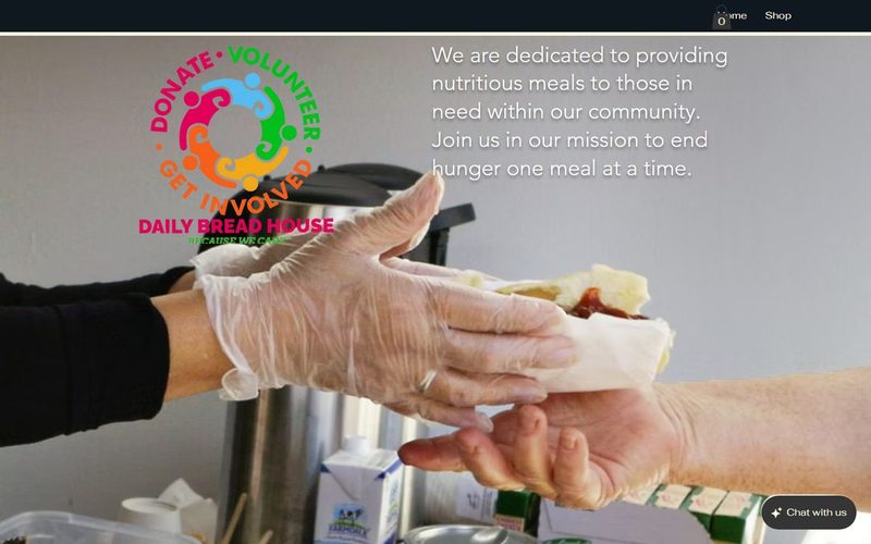 The old Daily Bread House website